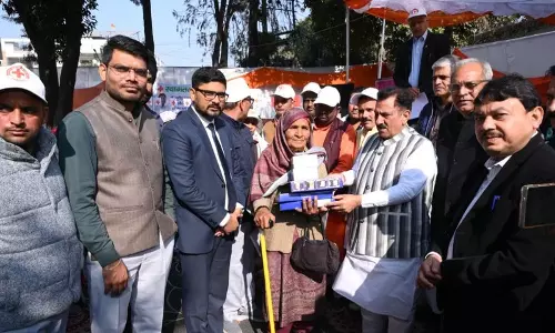 Haryana : किसी भी दिव्यांग व्यक्ति को सहायक उपकरणों से वंचित नहीं रखा जाएगा Haryana : किसी भी दिव्यांग व्यक्ति को सहायक उपकरणों से वंचित नहीं रखा जाएगा