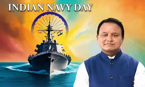 CM Majhi ने भारतीय नौसेना को श्रद्धांजलि दी, बल को ‘समुद्र की अदम्य शक्ति’ बताया CM Majhi ने भारतीय नौसेना को श्रद्धांजलि दी, बल को ‘समुद्र की अदम्य शक्ति’ बताया