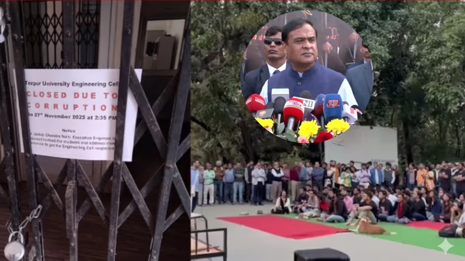 Tezpur यूनिवर्सिटी के लोगों ने असम के CM के स्टैंड को खारिज किया