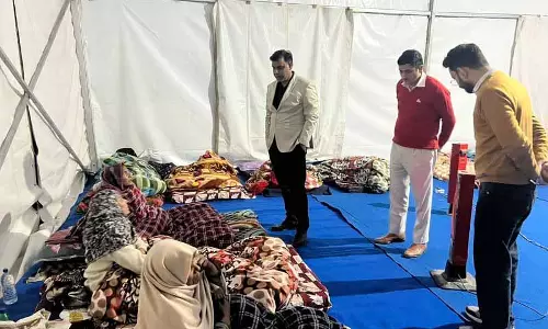 Chandigarh के रैन बसेरों में व्यवस्थाओं की समीक्षा की गई Chandigarh के रैन बसेरों में व्यवस्थाओं की समीक्षा की गई