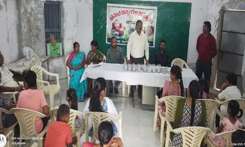 दिव्यांगता सिर्फ़ शरीर के लिए है, मन के लिए नहीं: सिंगरेनी MEO जयराजू