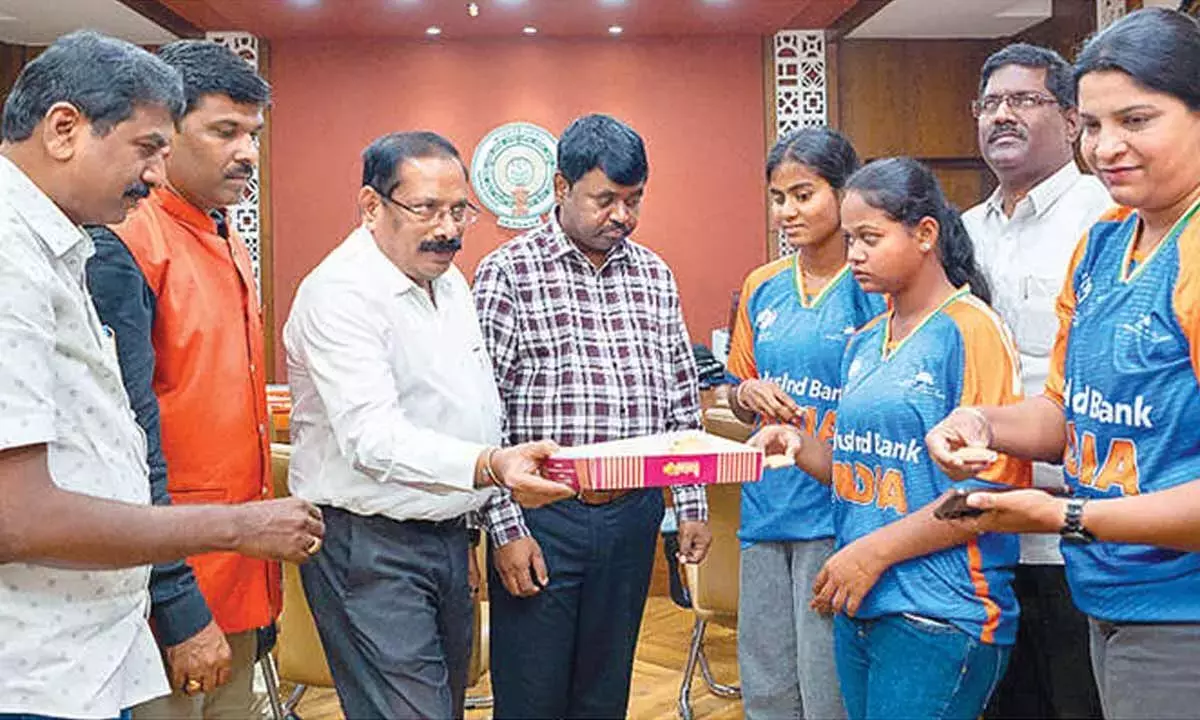 AP ब्लाइंड क्रिकेट एसोसिएशन के प्रतिनिधिमंडल ने सीएस से मुलाकात की