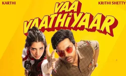 मद्रास हाई कोर्ट ने कार्थी की नई फिल्म Vaa Vaathiyaar की रिलीज पर रोक लगाई मद्रास हाई कोर्ट ने कार्थी की नई फिल्म Vaa Vaathiyaar की रिलीज पर रोक लगाई