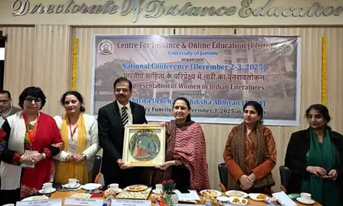भारतीय साहित्य में महिलाओं की पुनर्प्रस्तुति पर JU में सेमिनार संपन्न
