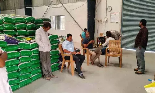 कृष्णा मंडल इलाके की वसुधा राइस मिल में ACB का छापा