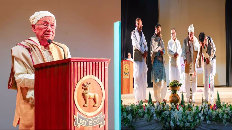 Manipur में चौथा संकीर्तन दिवस मनाया गया, अरिबम श्याम शर्मा ने मजबूत सांस्कृतिक सुरक्षा