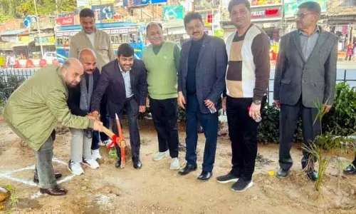 Jammu city को सुंदर बनाने के लिए वर्टिकल गार्डन प्रोजेक्ट शुरू किया गया