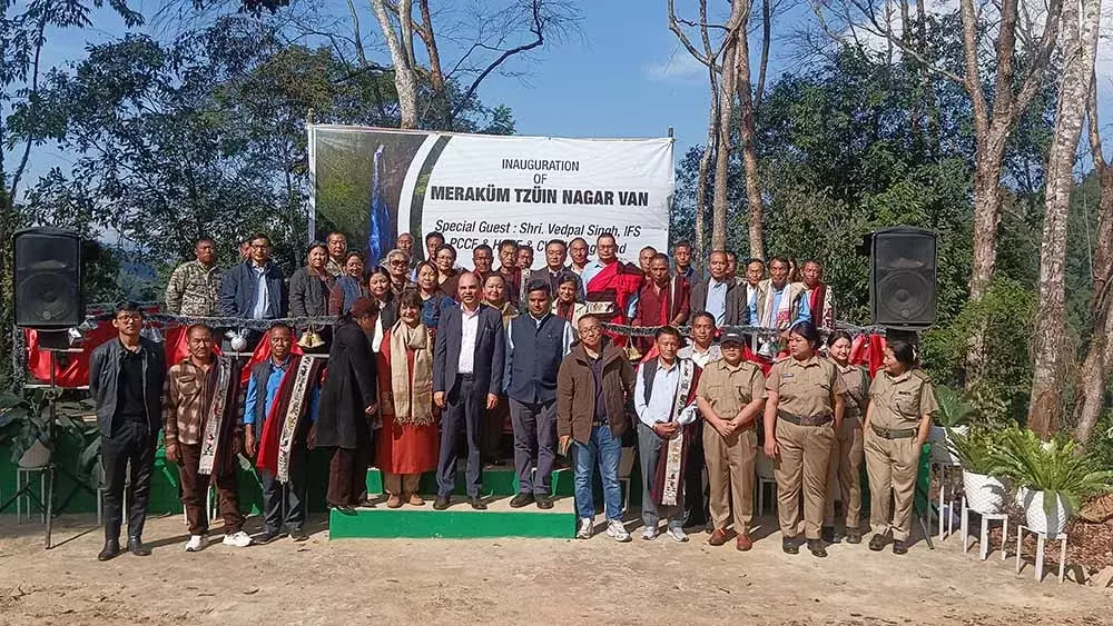 Nagaland : मोकोकचुंग में शहरी वन परियोजना शुरू की गई