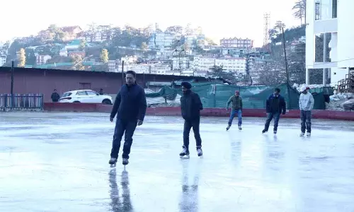 Shimla में आइस स्केटिंग का सीज़न आज से शुरू हो रहा