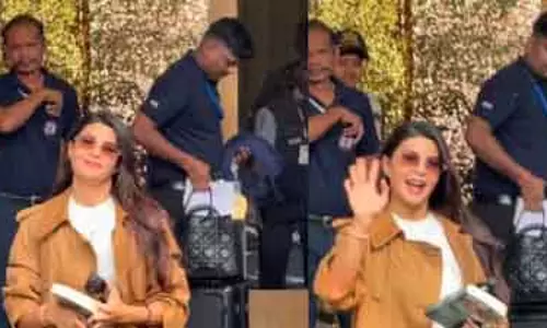 Jacqueline Fernandez एयरपोर्ट लुक में आईं स्टाइलिश और ट्रैवल-फ्रेंडली