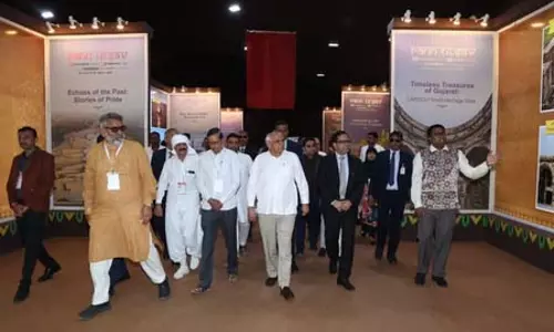 कच्छ के सफेद रण में खूबसूरत सनसेट, मुख्यमंत्री भूपेंद्र पटेल ने देखा शानदार नजारा