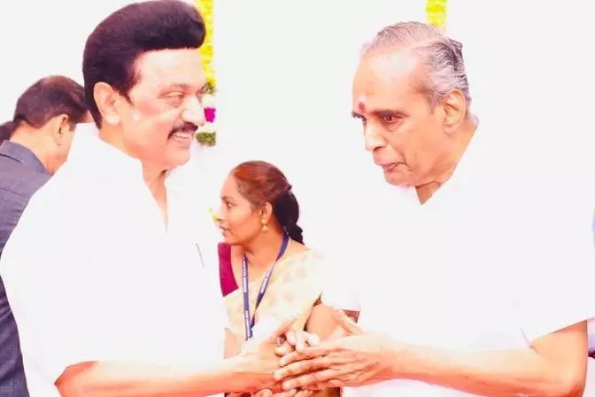 Tamil सिनेमा के दिग्गज निर्माता एवीएम सरवनन का निधन, इंडस्ट्री में शोक Tamil सिनेमा के दिग्गज निर्माता एवीएम सरवनन का निधन, इंडस्ट्री में शोक