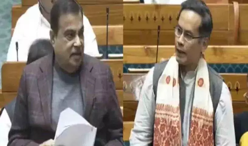 Gaurav Gogoi के लोकसभा में 130 Kmph वाले कमेंट पर गडकरी ने जवाब दिया Gaurav Gogoi के लोकसभा में 130 Kmph वाले कमेंट पर गडकरी ने जवाब दिया
