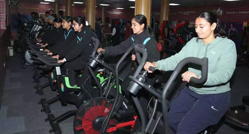 Agriculture University ने छात्राओं के लिए जिम सेशन शुरू किया Agriculture University ने छात्राओं के लिए जिम सेशन शुरू किया