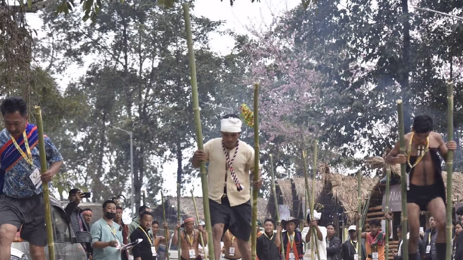 Nagaland : हॉर्नबिल फेस्टिवल में दुनिया भर से लोगों की अच्छी भागीदारी रही Nagaland : हॉर्नबिल फेस्टिवल में दुनिया भर से लोगों की अच्छी भागीदारी रही