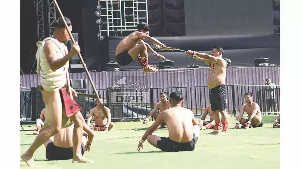 Nagaland : हॉर्नबिल में तीसरे दिन सांस्कृतिक कार्यक्रम ने दर्शकों का मन मोह लिया Nagaland : हॉर्नबिल में तीसरे दिन सांस्कृतिक कार्यक्रम ने दर्शकों का मन मोह लिया
