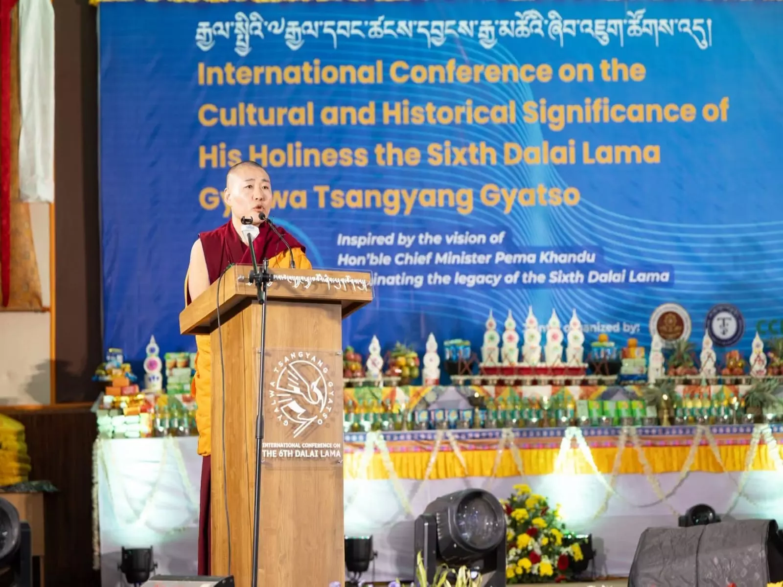 Tawang में छठे दलाई लामा पर अंतरराष्ट्रीय सम्मेलन आयोजित Tawang में छठे दलाई लामा पर अंतरराष्ट्रीय सम्मेलन आयोजित