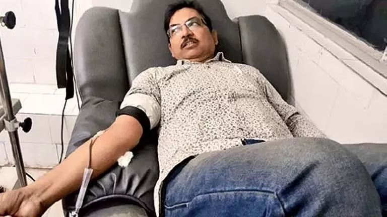 टीचर अभिजीत के खून ने thalassemia के मरीज सजीत की जान बचाई टीचर अभिजीत के खून ने thalassemia के मरीज सजीत की जान बचाई