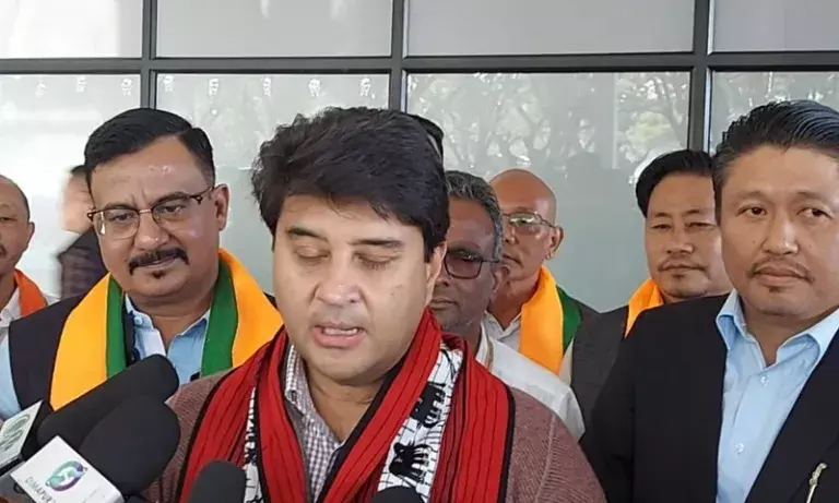 Nagaland में सिंधिया का तीन दिवसीय प्रवास, विकास परियोजनाओं की सौगात देंगे Nagaland में सिंधिया का तीन दिवसीय प्रवास, विकास परियोजनाओं की सौगात देंगे