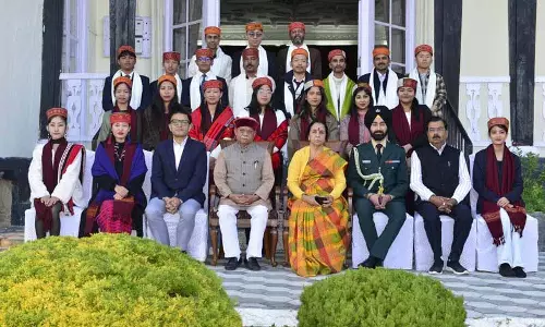 Nagaland और असम का स्थापना दिवस राजभवन में मनाया गया