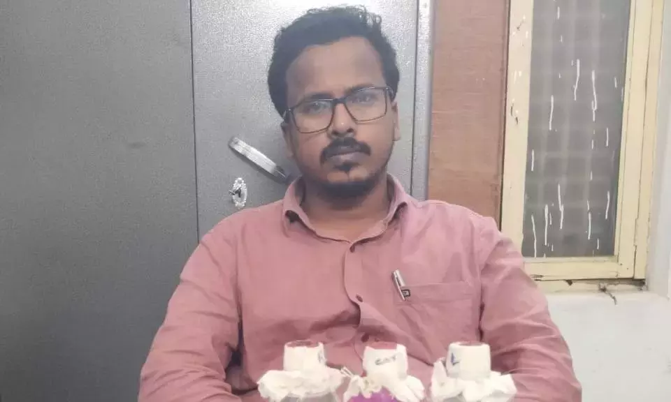Telangana : नलगोंडा के डिप्टी तहसीलदार एसीबी नेट में Telangana : नलगोंडा के डिप्टी तहसीलदार एसीबी नेट में