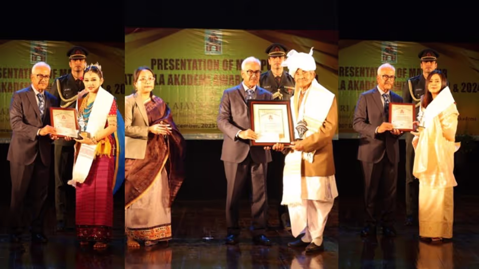Manipur ने 69 कलाकारों को राज्य कला अकादमी पुरस्कार 2023-24 से सम्मानित