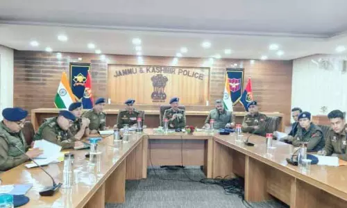 SSP जम्मू ने अपराध और सुरक्षा समीक्षा बैठक की