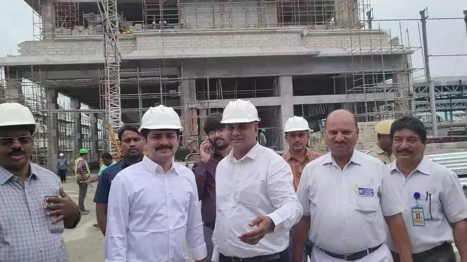 Andhra : सांसद तिरुपति को मुख्यालय बनाकर बालाजी रेलवे डिवीजन चाहते Andhra : सांसद तिरुपति को मुख्यालय बनाकर बालाजी रेलवे डिवीजन चाहते