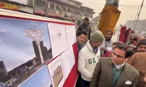 Tanveer ने आलमगारी बाजार में ऐतिहासिक स्थल का शिलान्यास किया