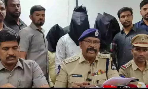 Hyderabad में डकैती के आरोप में चार लोग गिरफ्तार, 34.6 लाख रुपये जब्त