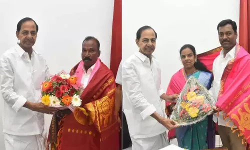 KCR ने कहा कि तेलंगाना के गांवों का विकास बीआरएस सरकार में खुद हुआ KCR ने कहा कि तेलंगाना के गांवों का विकास बीआरएस सरकार में खुद हुआ