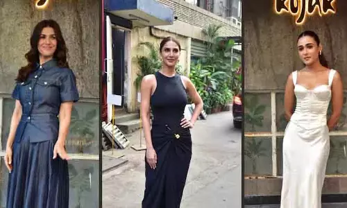 डेनिम और ग्लैम में छाईं Nimrat Kaur और वाणी कपूर