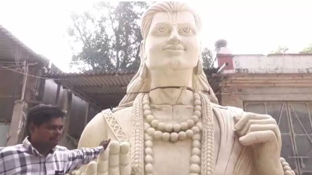Gwalior: कौशल्या माता मंदिर में विशाल राम प्रतिमा की लंबित स्थापना Gwalior: कौशल्या माता मंदिर में विशाल राम प्रतिमा की लंबित स्थापना