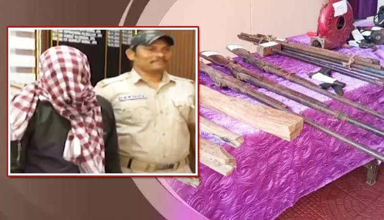 Kandhamal police ने देसी बंदूक बनाने वाली फैक्ट्री का भंडाफोड़ किया, एक गिरफ्तार Kandhamal police ने देसी बंदूक बनाने वाली फैक्ट्री का भंडाफोड़ किया, एक गिरफ्तार