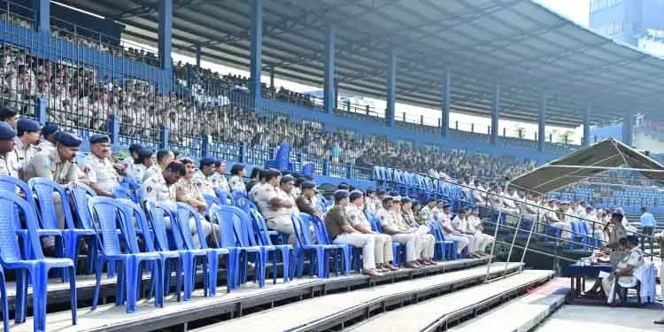 Cuttack भारत-दक्षिण अफ्रीका टी20 मैच के लिए 70 प्लाटून पुलिस बल Cuttack भारत-दक्षिण अफ्रीका टी20 मैच के लिए 70 प्लाटून पुलिस बल