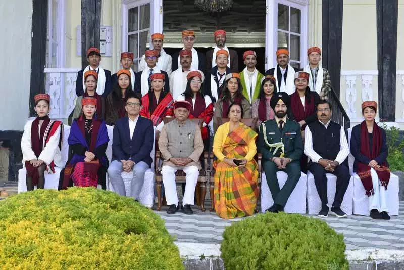 Nagaland और असम का स्थापना दिवस राजभवन में मनाया गया Nagaland और असम का स्थापना दिवस राजभवन में मनाया गया