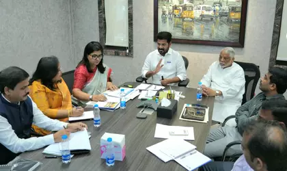 तेलंगाना के CM ने OU कैंपस में हेरिटेज इमारतों को संरक्षित करने की मांग की तेलंगाना के CM ने OU कैंपस में हेरिटेज इमारतों को संरक्षित करने की मांग की