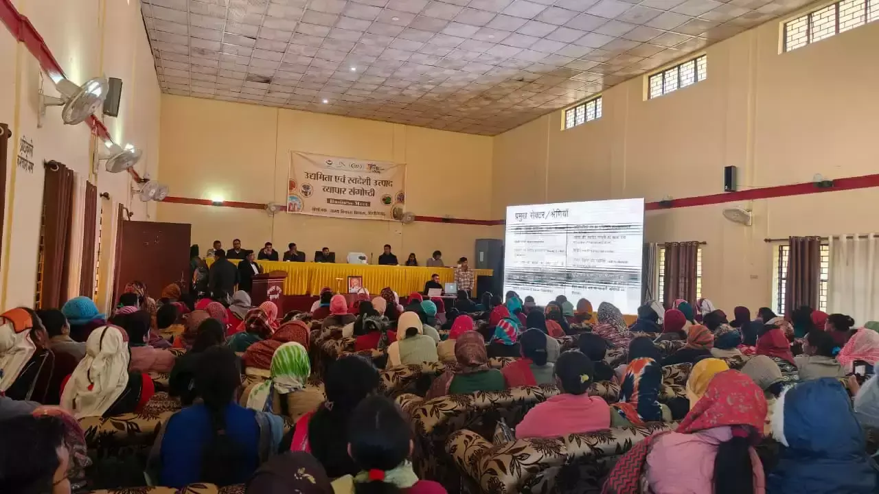 Pithoragarh: मुनस्यारी ब्लॉक में एक दिवसीय बायर–सेलर मीट, ग्रामोत्थान परियोजना के अंतर्गत Pithoragarh: मुनस्यारी ब्लॉक में एक दिवसीय बायर–सेलर मीट, ग्रामोत्थान परियोजना के अंतर्गत