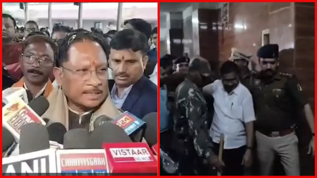 अमित बघेल की गिरफ्तारी पर बोले CM विष्णुदेव साय अमित बघेल की गिरफ्तारी पर बोले CM विष्णुदेव साय