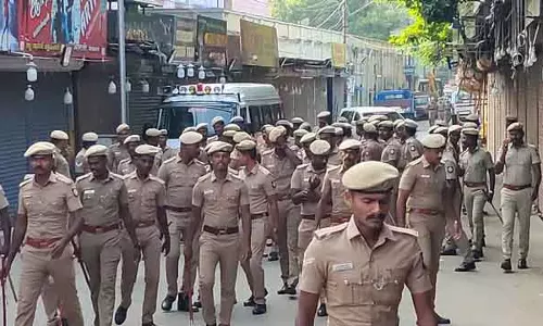 बाबरी मस्जिद विध्वंस दिवस: तमिलनाडु में पुलिस हाई अलर्ट पर