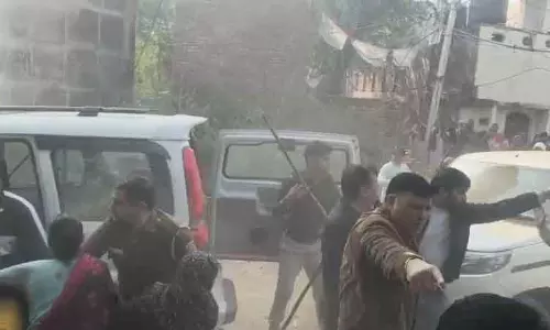 Delhi पुलिस टीम पर नूह में हमला