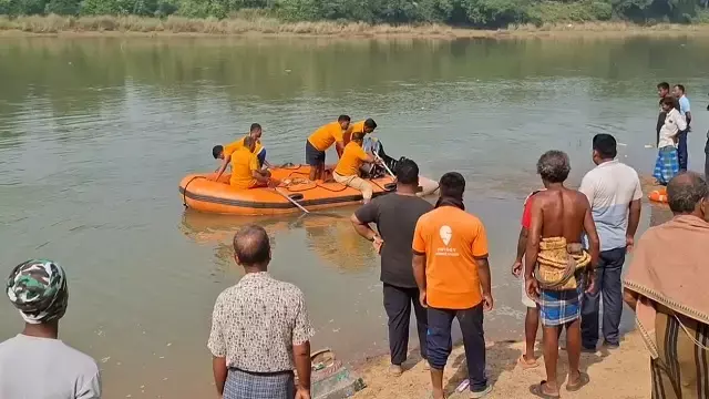 खारासरोटा नदी में नहाते समय 9वीं कक्षा का छात्र डूबा