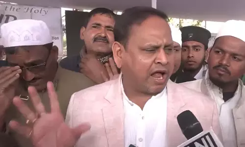 विधायक ने बाबरी मस्जिद की आधारशिला रखी, सुरक्षा चाक-चौबंद