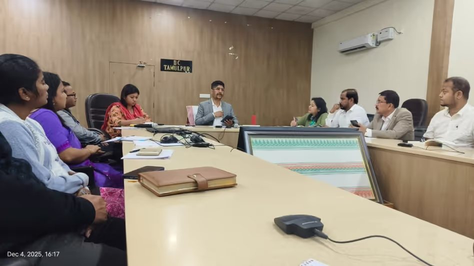 Assam पब्लिक अकाउंट्स कमेटी तामुलपुर दौरे के लिए तैयार, प्रशासन ने तैयारी बैठक की