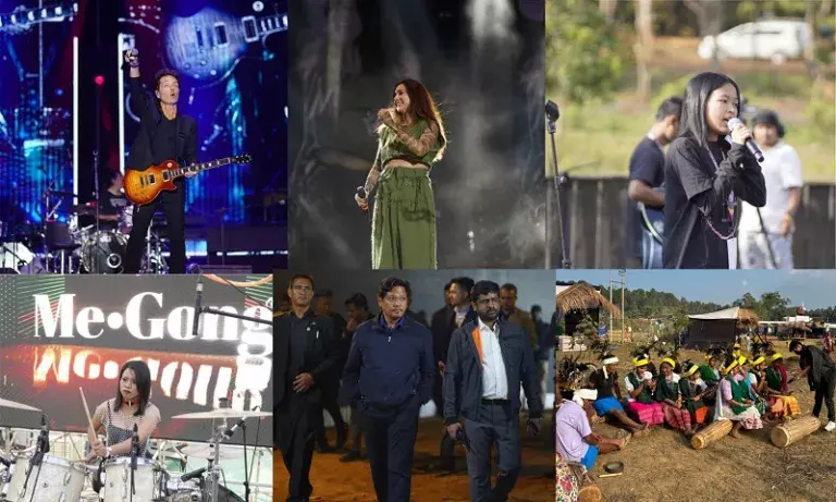 Meghalaya: रिचर्ड मार्क्स, नीति मोहन, जूलियन मार्ले ने मेगोंग फेस्टिवल 2025 की शुरुआत की