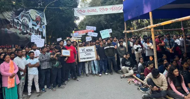 Tezpur यूनिवर्सिटी के 76 दिन के विरोध प्रदर्शन के अंदर: जवाबदेही के लिए लड़ाई