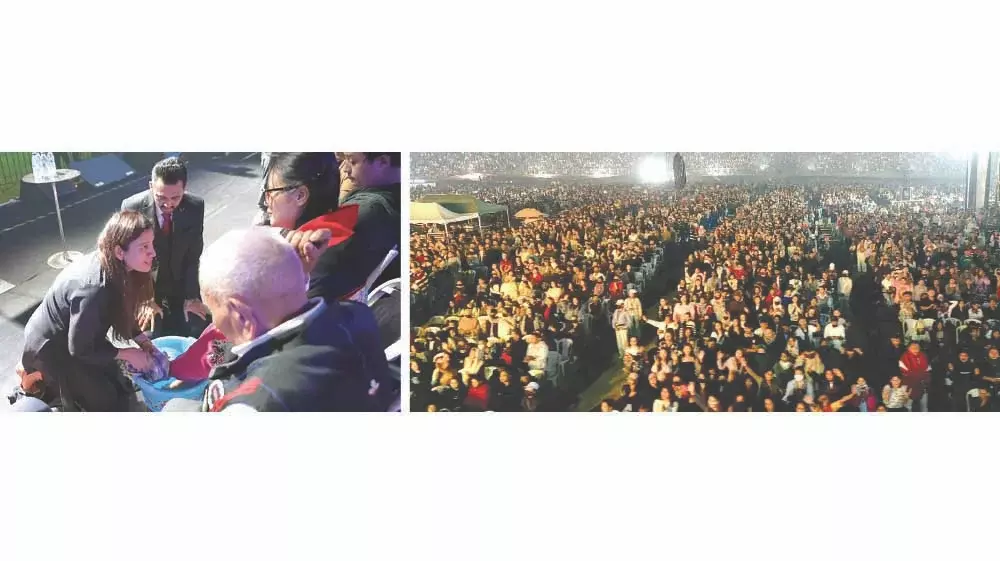 Nagaland : आखिरी दिन रिवाइवल और हीलिंग फेस्टिवल में अटेंडेंस बहुत ज़्यादा रही Nagaland : आखिरी दिन रिवाइवल और हीलिंग फेस्टिवल में अटेंडेंस बहुत ज़्यादा रही