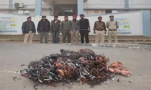 Raipur Breaking: पावर प्लांट रायखेड़ा में लाखों की तांबा केबल चोरी का खुलासा
