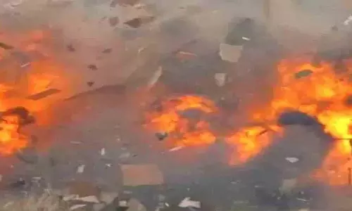 Fridge cylinder फटने से तीन लोग घायल