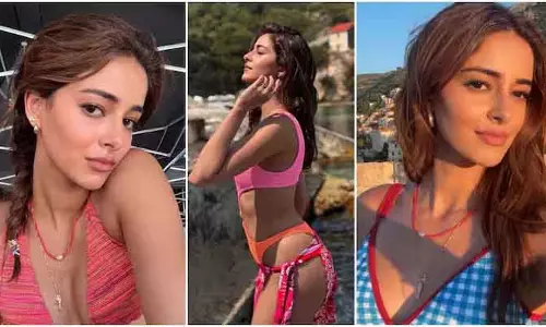बिकिनी लुक में स्टनिंग नजर आईं Ananya Panday बिकिनी लुक में स्टनिंग नजर आईं Ananya Panday
